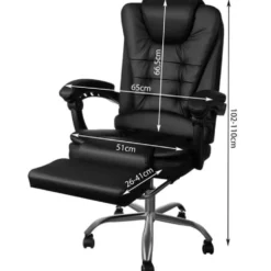 Kontorsstol / Gamingstol med fotstöd