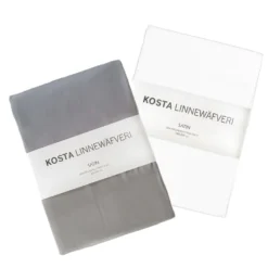 Kosta Linnewäfveri dra-på-lakan i 100% bomullssatin 2-pack