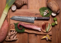 Kotai Kiritsuke kockkniv 21 cm - Bunka Damascus Collection