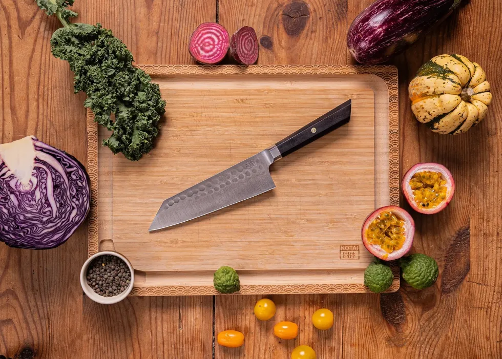 Kotai Santoku kniv 17 cm - Bunka Collection
