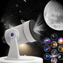 4K Planetarium NASA Rymdprojektor Galaxy Lampa