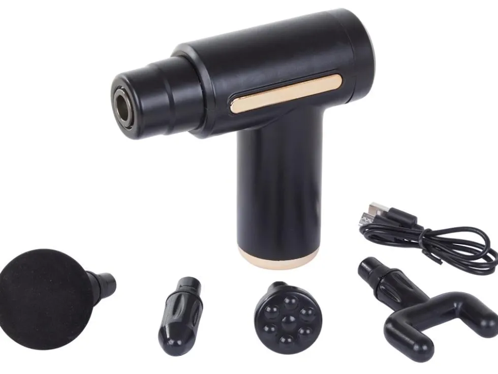 Kraftfull Massagepistol i smidig storlek.