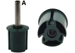 Kropp till julgransställ med 3 ben, PVC, 1,5 cm granfäste
