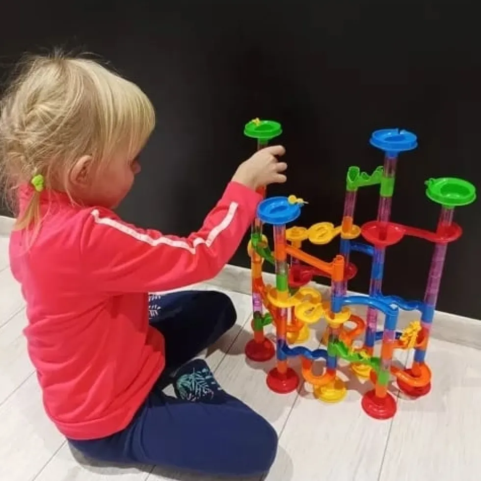 Kulbana för barn / 3D kulbana med 105 delar
