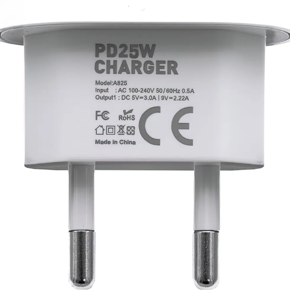Laddare 30W med USB-C / Strömadapter för iPhone och Samsung