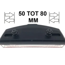 LED-baklykta / Cykellampa med reflektor och vattentålig design