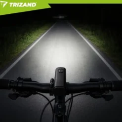 LED cykellampa med baklampa 1000 lumen