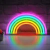 LED-lampa / Nattlampa Regnbåge