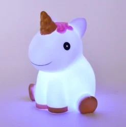 LED-lampa Unicorn / Trådlös nattlampa Enhörning