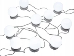 LED-lampor till sminkspegel 10-pack