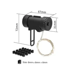 LED-ljusslinga till cykeldäck