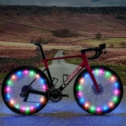 LED-ljusslinga till cykeldäck