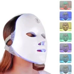 LED Ljusterapi Ansiktsmask 7 Lägen Boosting, Hudföryngring och Glow