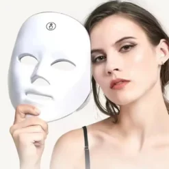 LED Ljusterapi Ansiktsmask 7 Lägen Boosting, Hudföryngring och Glow