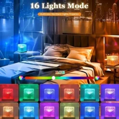 LED RGB Aurora Lampa Atmosfärisk Dekorativ Nattlampa