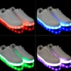 LED skor sneakers Barn/Vuxna, VITA - storlek 27-45