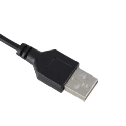 LED-skrivbordslampa med klämma USB 10 nivåer 3500–6000K svart