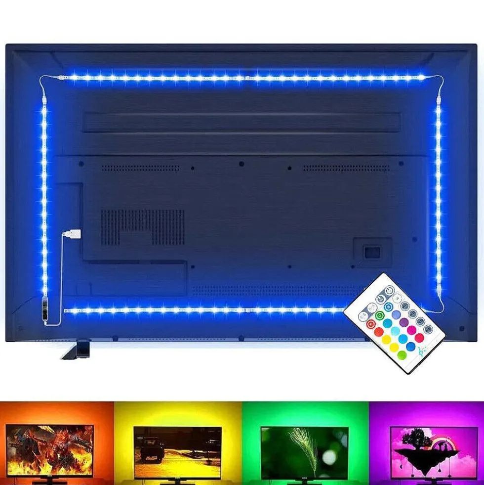 LED-Strip Lights för TV / Ljusslinga / LED-list RGB