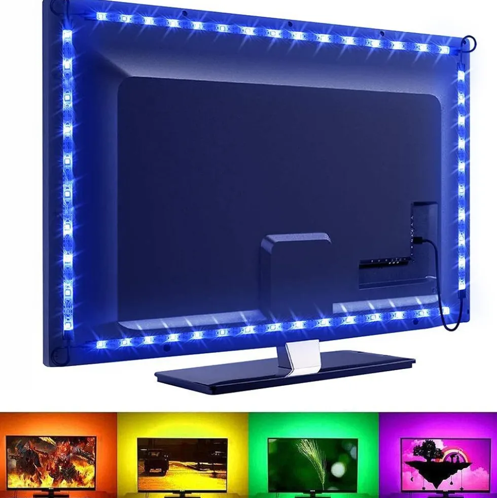 LED-Strip Lights för TV / Ljusslinga / LED-list RGB