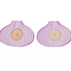 Leksaksgrönsaker i trä för barn 9-pack