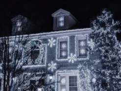 Ljusridå 500 LED kallvit IP44 för inom/utomhus