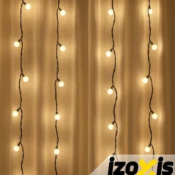 Ljusslinga 30 m 300 LED varmvitt 8 lägen IP44 för inom/utomhus