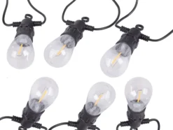Ljusslinga utomhus 20 LED varmvit 20 m IP44