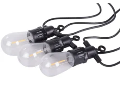 Ljusslinga utomhus 20 LED varmvit 20 m IP44