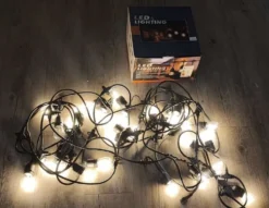 Ljusslinga utomhus 20 LED varmvit 20 m IP44