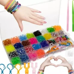 Loom Bands Kit - 1500st i 23 färger