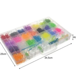 Loom Bands Kit - 4400st i 22 färger