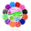 Loom Bands Kit - 600st i olika färger och flera tillbehör