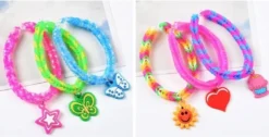 Loom Bands Kit - 600st i olika färger och flera tillbehör
