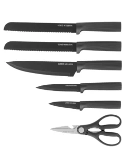 Lord Nelson knivset 7 delar med knivblock