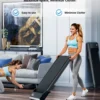 Löparband Foldbar Walking Pad gåband löpband träning med 6 % lutning – 2.5 HP motor upp till 6,1 km/h
