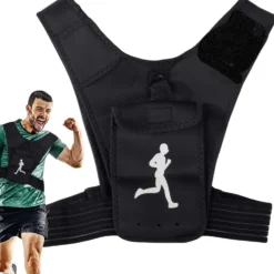 Löparväst / Joggingväst med mobilficka