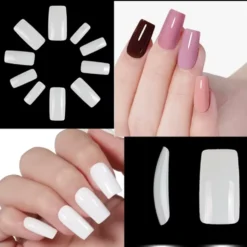 Lösnaglar 500 st – Klara Hela Naglar För Akryl, Gelé och Nail Art
