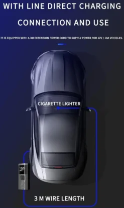 Luftkompressor för bil med digital display 150 psi
