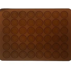 Macaron kakform i silikon 48-platser