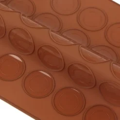Macaron kakform i silikon 48-platser