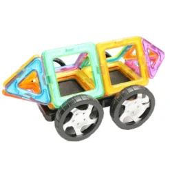 Magnetic Tiles - Magnetiska Byggklossar - 40 Delar - Bygg Magneter