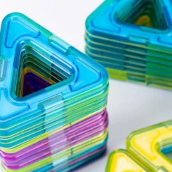 Magnetic Tiles - Magnetiska Byggklossar - 40 Delar - Bygg Magneter