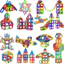 Magnetiska byggklossar för kreativ lek 40-delar