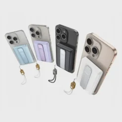 Magnetisk Powerbank 5000 mAh – Trådlös Laddning 15W & 20W Snabbladdning USB-C/Lightning