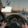 360° Magsafe Bilhållare med Trådlös Laddning och Superstark Vakuum Sugpropp