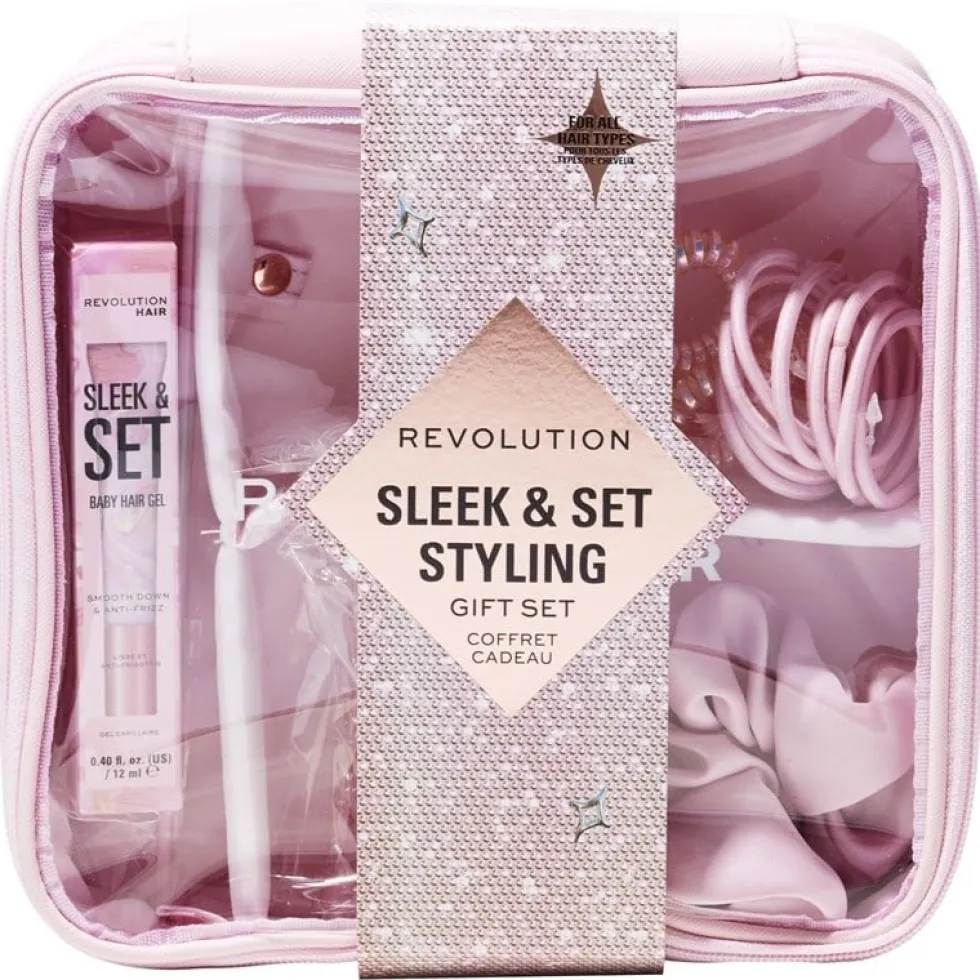 Makeup Revolution Hair Sleek & Set Styling Gift Set
