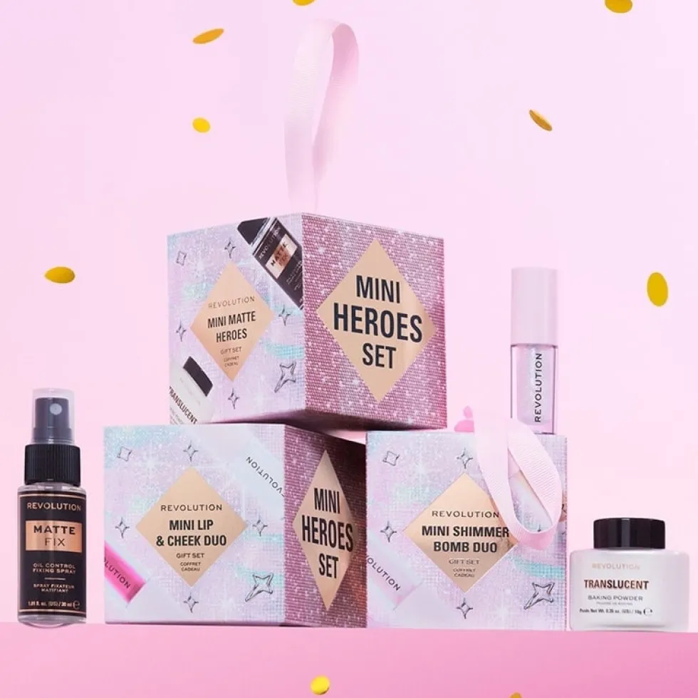 Makeup Revolution Mini Shimmer Bomb Duo Gift Set