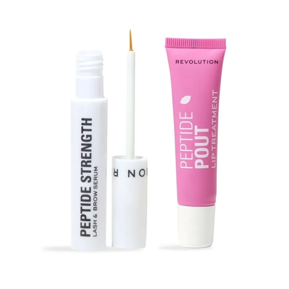 Makeup Revolution Peptide Power Lash and Lip Duo Gift Set
