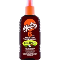 Malibu Bronzing Oil with Coconut SPF6 200ml