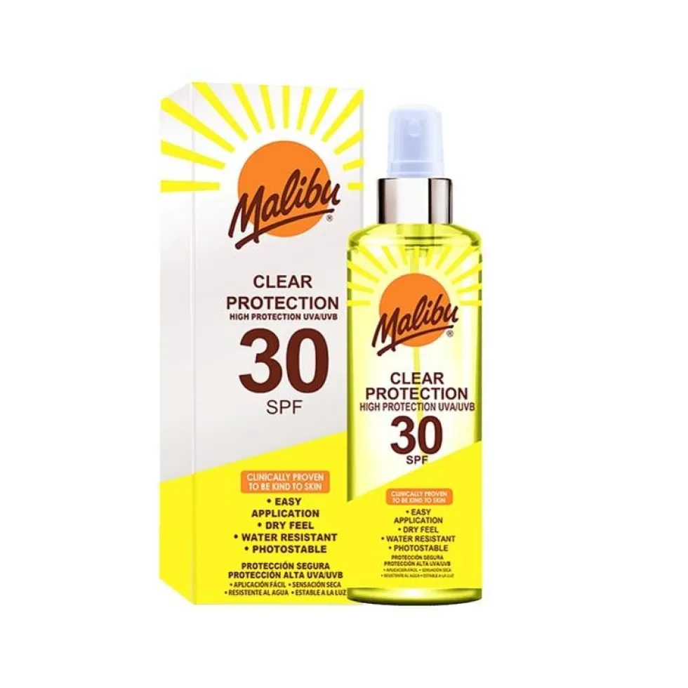Malibu Clear Protection Spray SPF30 250ml